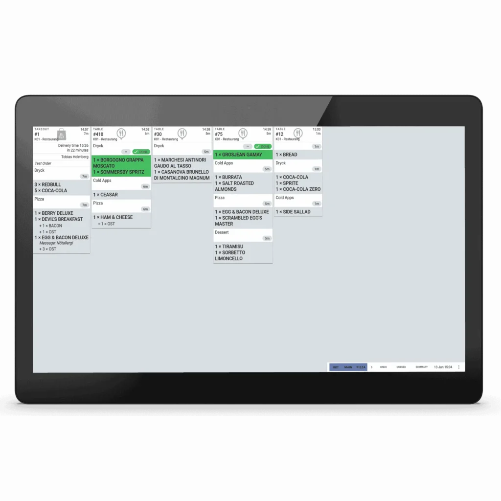 Open - Kjøkkenskjerm