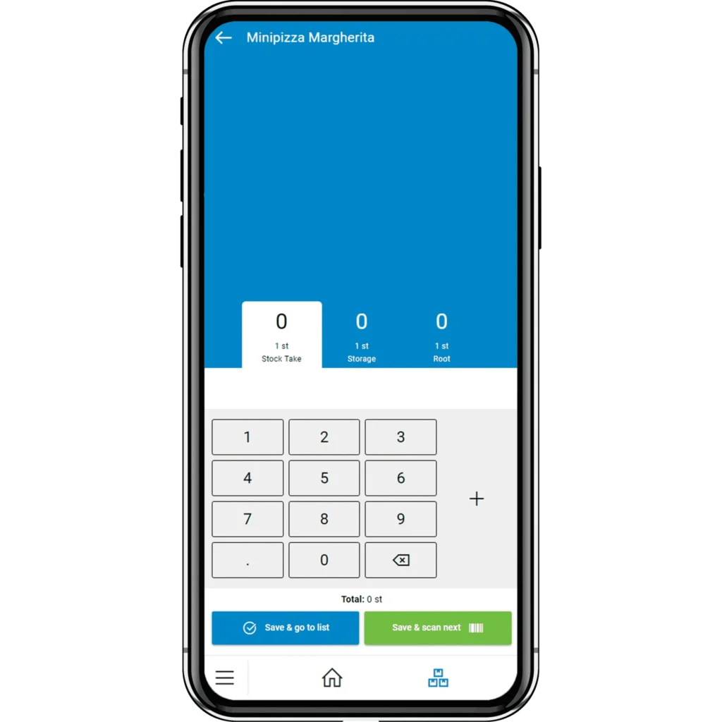 Open - Lagertelling app